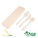 Set de 3 cubiertos Ecológico -[E126]d