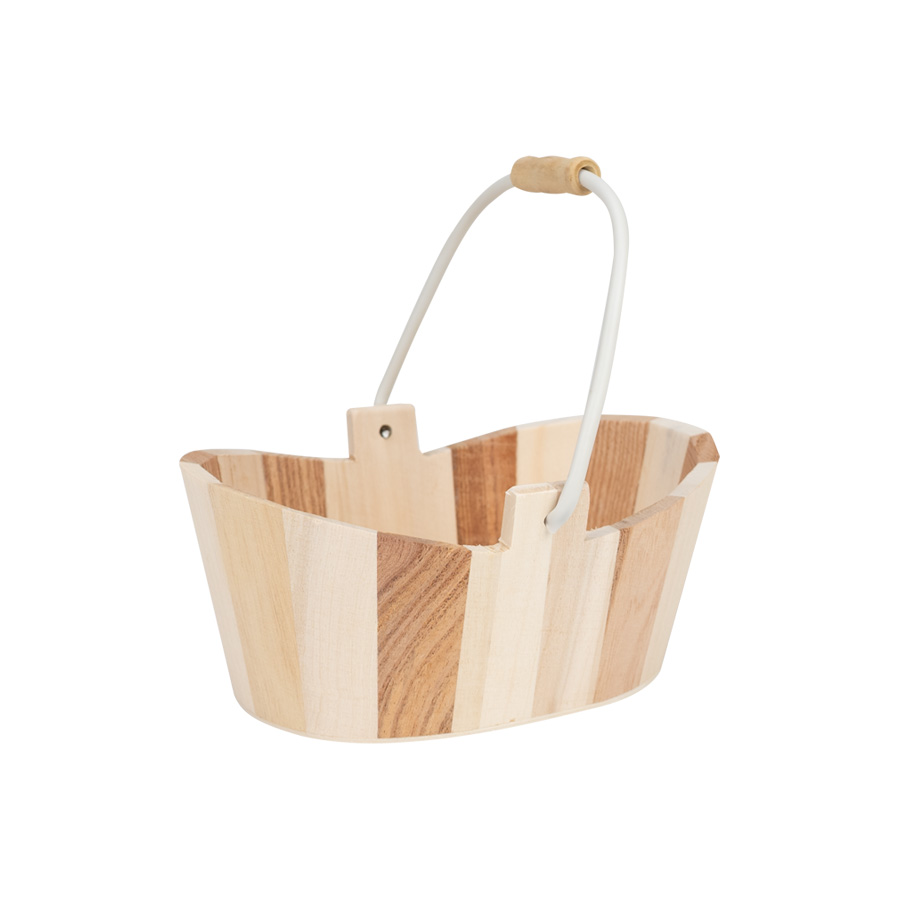 Canasto ovalado de Madera -[F13]d
