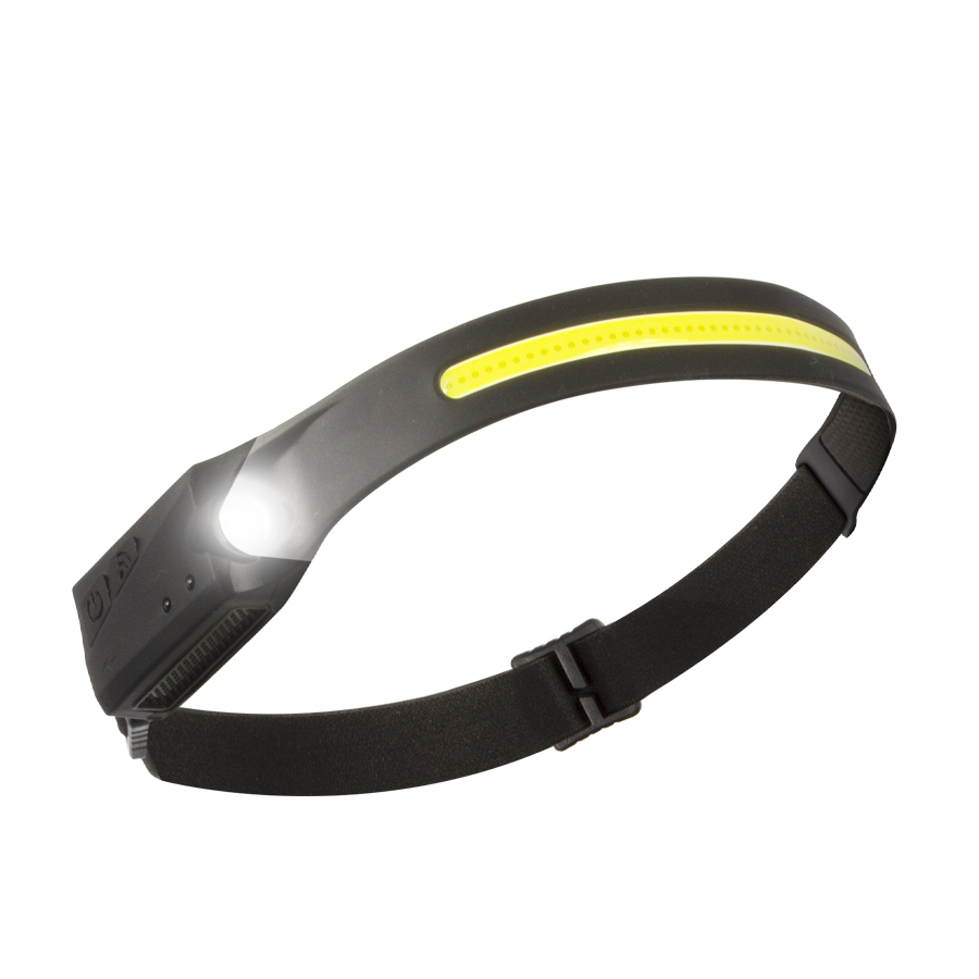 USB Linterna LED cabeza con Súper-Brillo -[K4]d