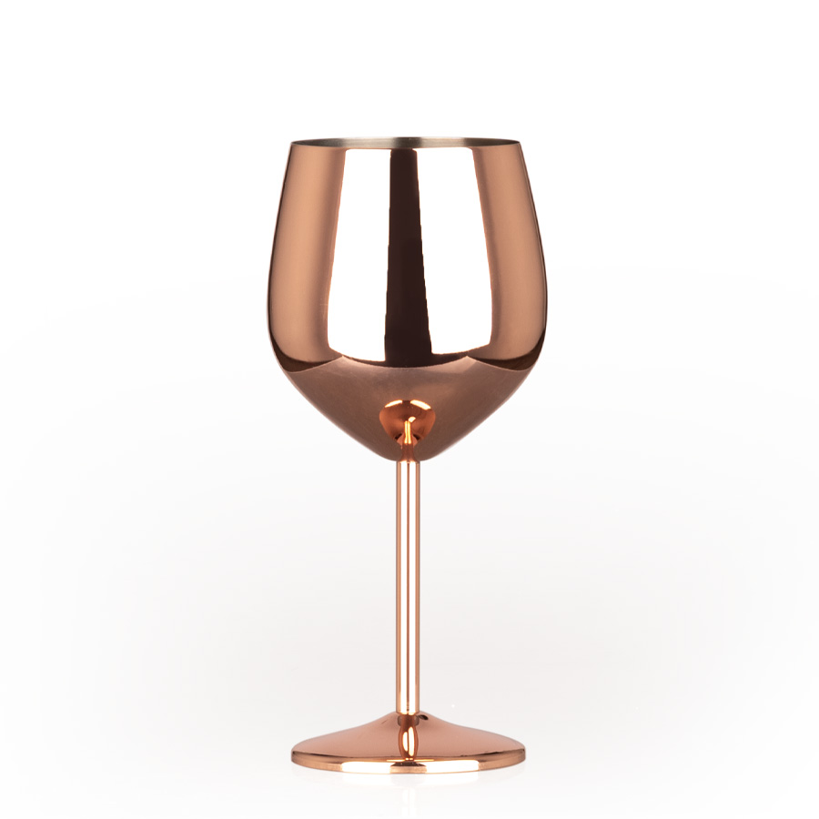 Copa metálica Encobrizada 1/2 L -[M64]d