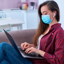 CAJA de 50 mascarillas de 3 capas No-médica / B.F.E. 90% -[R3]d