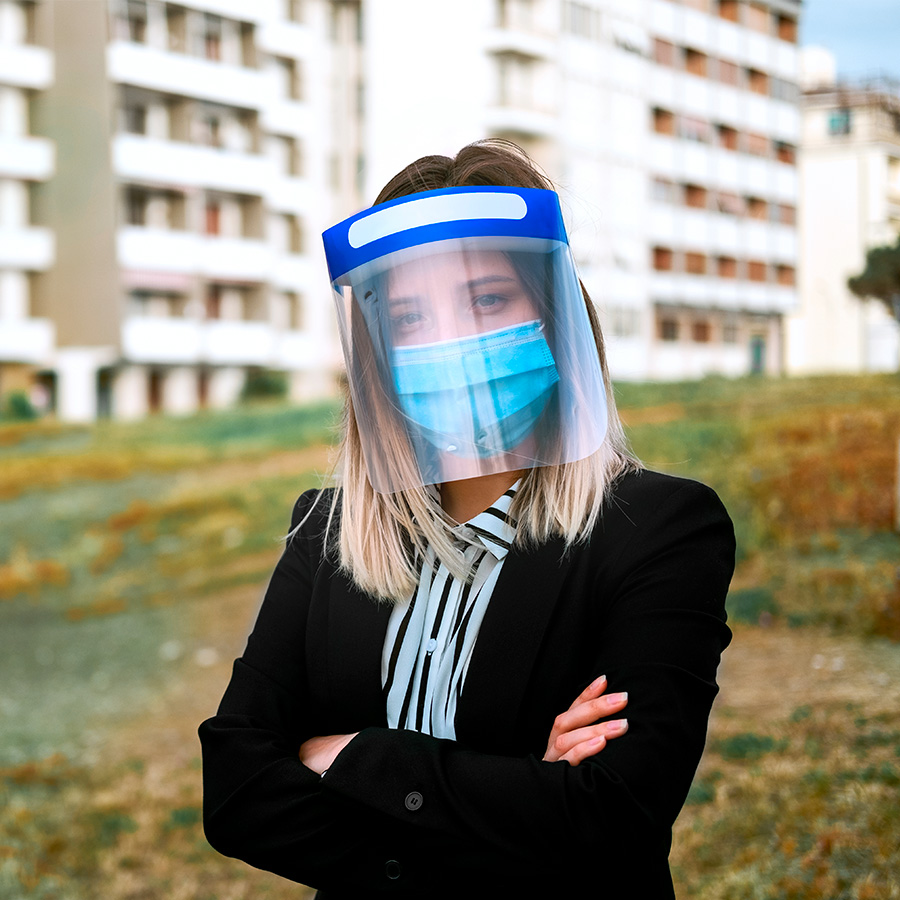 Set de 10 Face Shield - Escudo Facial -[R8]d