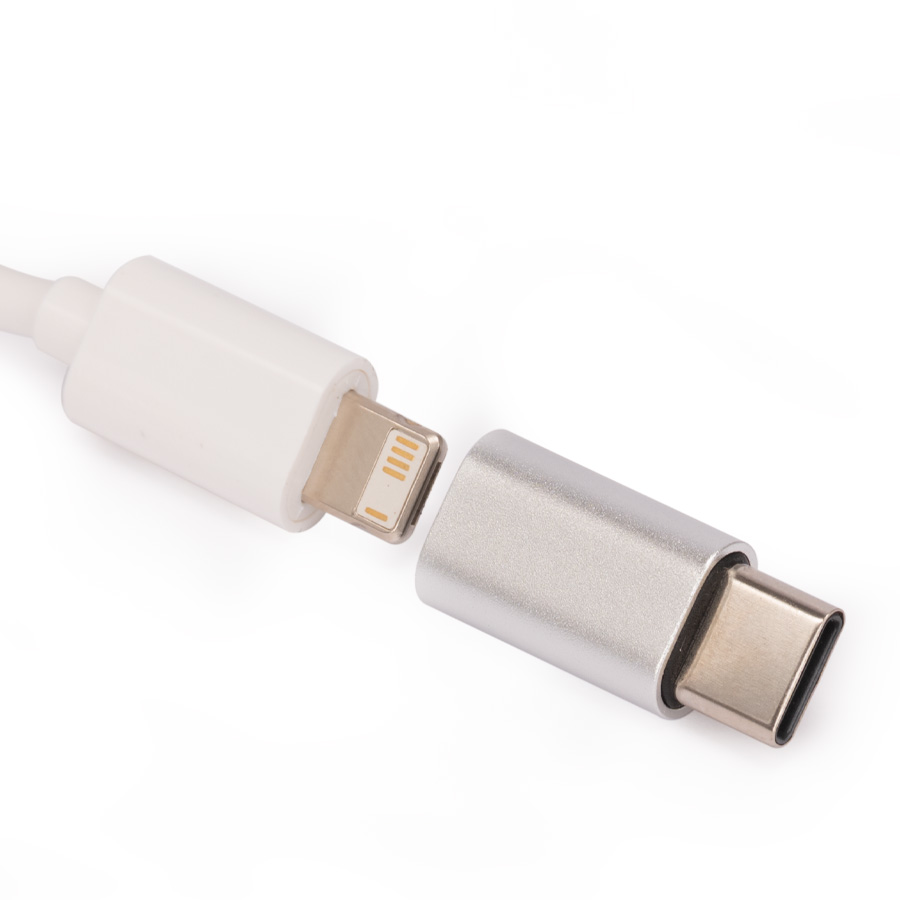 Adaptador dual Micro USB / i-phone / Tipo C -[U82]d