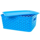 Canasto plástico 5 lt con tapa -[W50]d