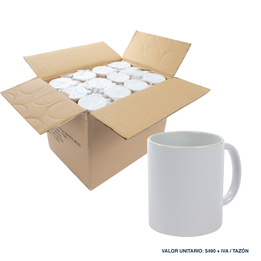 Cartón de 36 tazones 350cc sublimación -[Y100]d