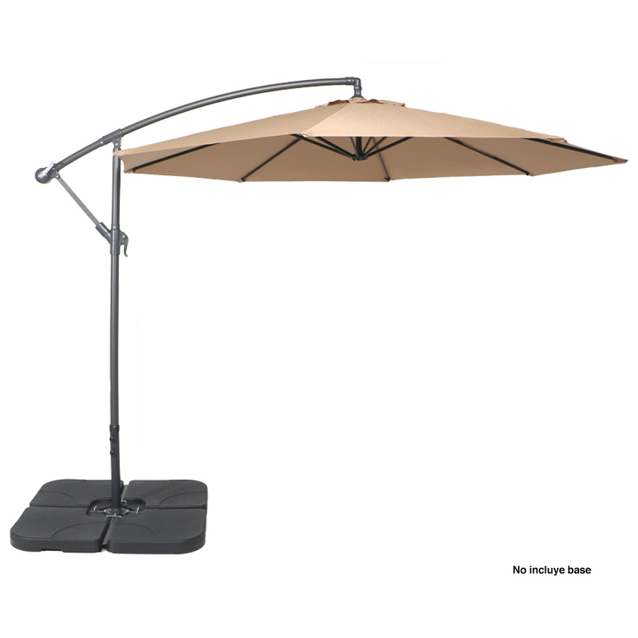 Quitasol lateral colgante "Banana" Ø3M -[P13]d