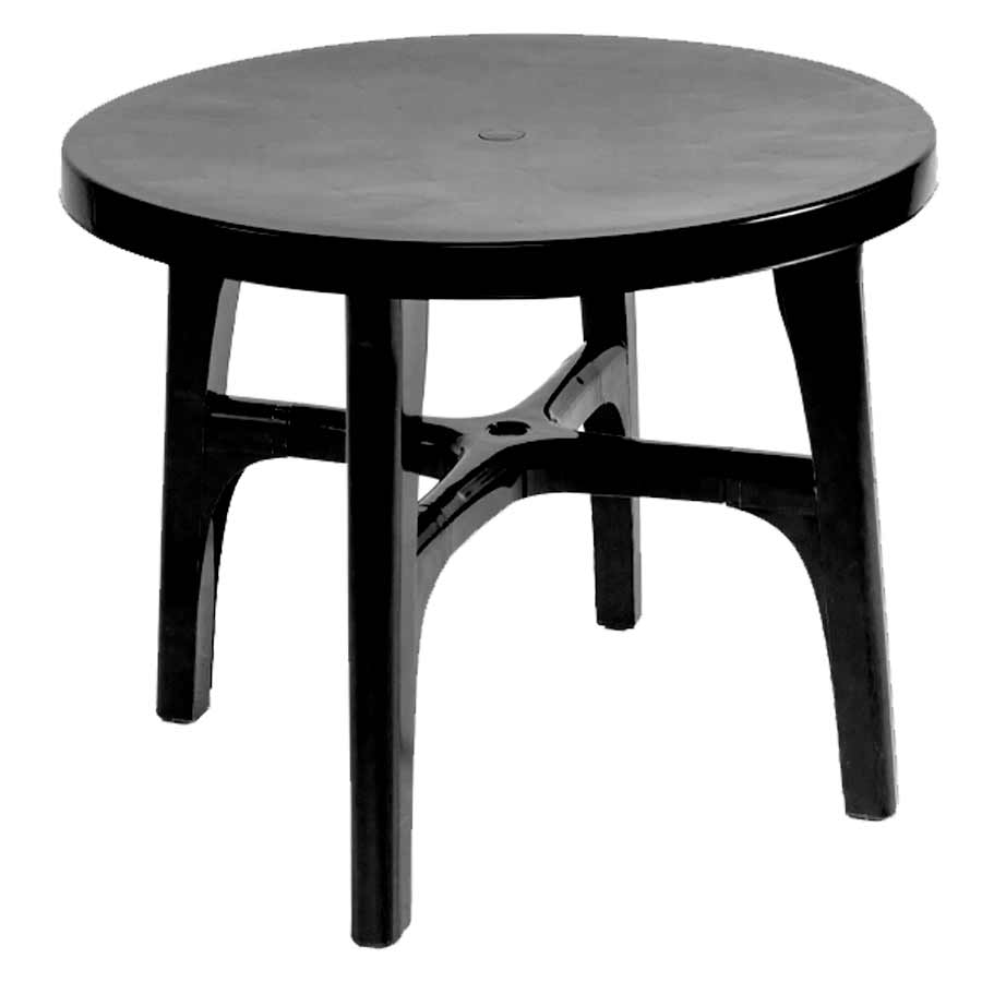 Mesa Plástica Redonda -[S51]d