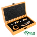 SET DE VINO DE BAMBOO -[B71]d