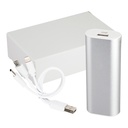 CARGADOR POWER BANK METÁLICO 5200MAH -[C57]d