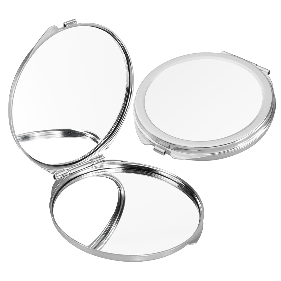 ESPEJO METÁLICO REDONDO SUBLIMACIÓN -[Y82]d