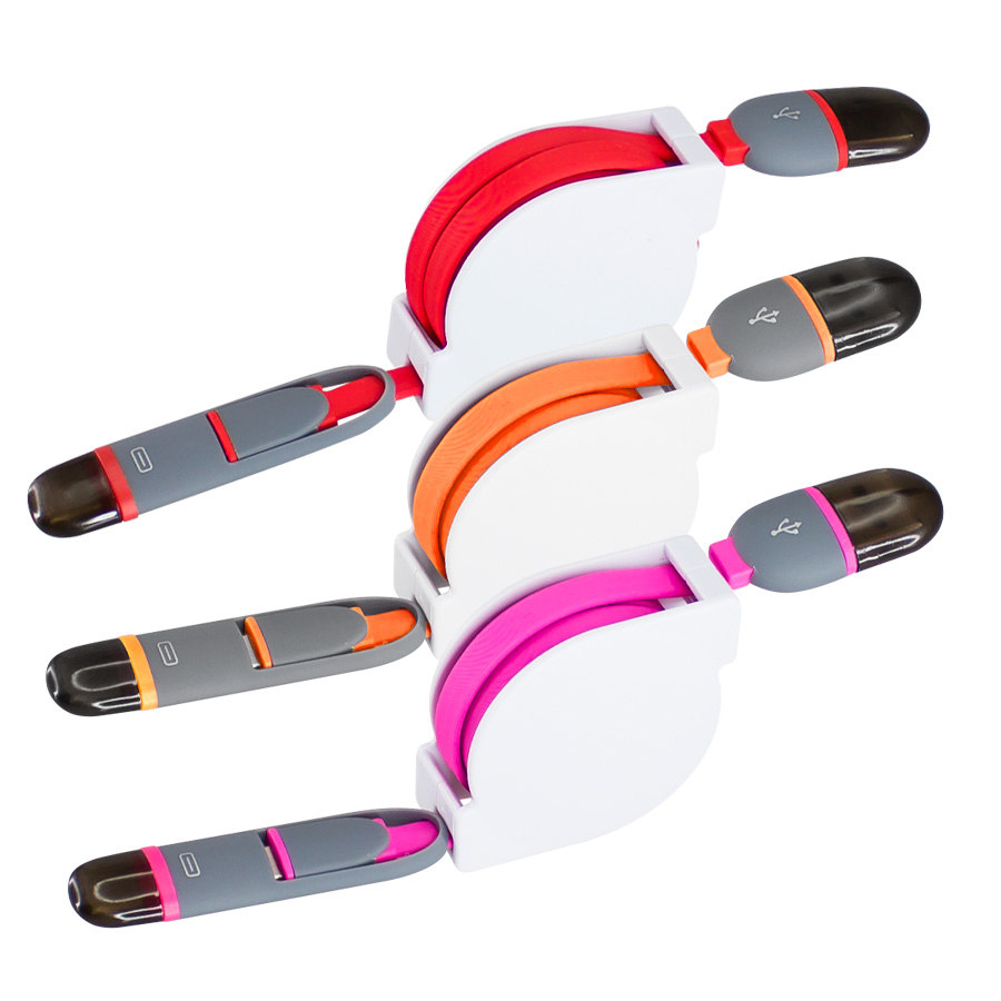 CONNECT MULTICARGADOR RETRÁCTIL -[A42]d