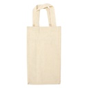 BOLSA 2 BOTELLAS DE VINO 100% ALGODÓN -[E93]d