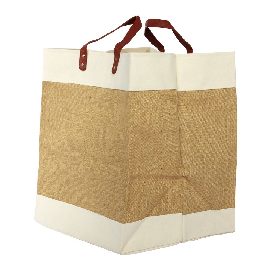 12OZ YUTE/CANVAS LAUNDRY BAG -[E52]d