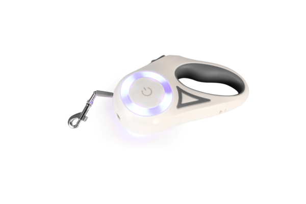 CORREA EXTENSIBLE DE 3MTS PARA MASCOTA, CON LINTERNAS LED -[P52]d