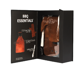 [H71-49] SET ASADOR DE GAMUZA DE BÚFALO -[H71]d