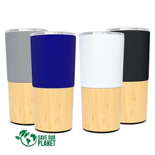 [M56] MUG METÁLICO/BAMBOO «AURUS» 500CC -[M56]d