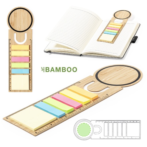 [1295] Regla Marcapáginas Tecin