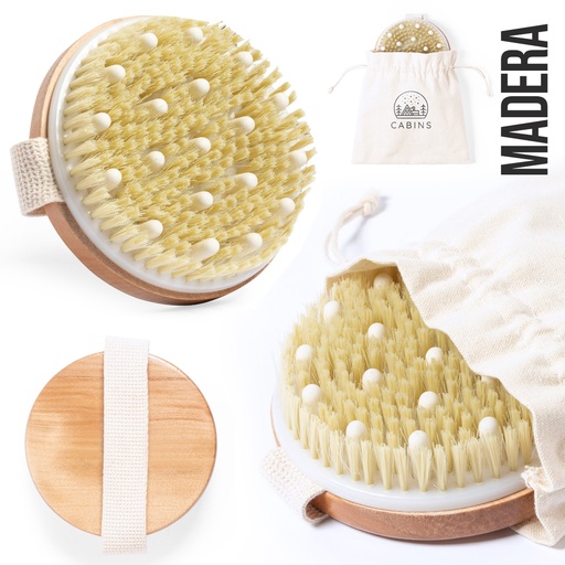 [1635] Cepillo Exfoliante Masajeador Ruck