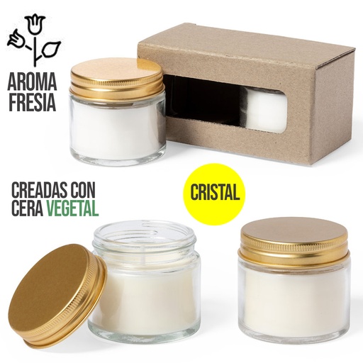 [1687] Set Velas Aromáticas Kesha