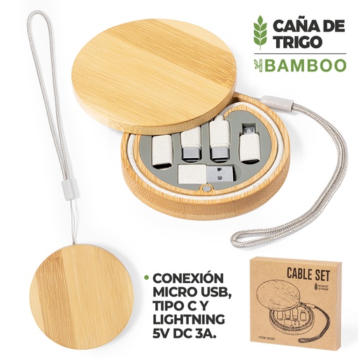 [20292] Set Cables Cargadores Chaconix