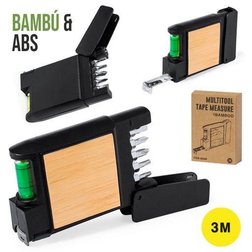 [20508] Flexómetro Multiherramienta Eliza 3m