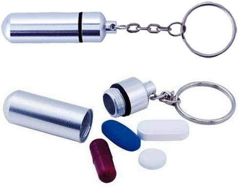 [3168] Llavero Pastillero Alumpill