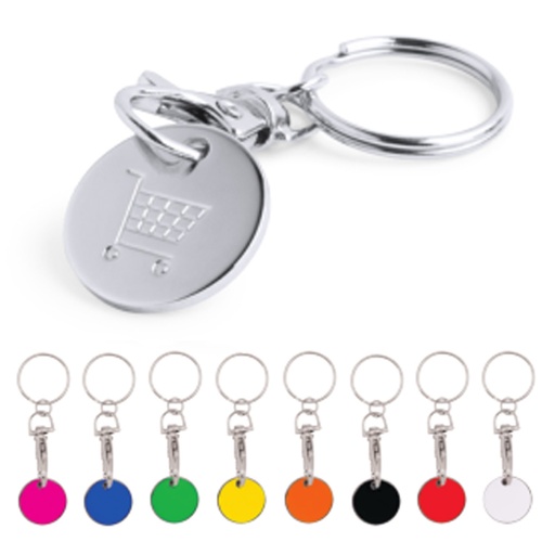 [3298] Llavero Moneda Euromarket
