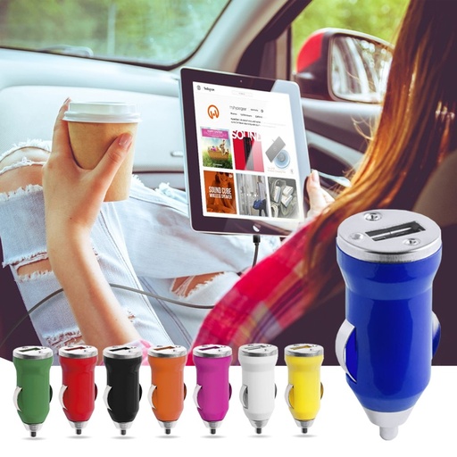 [4210] Cargador Coche USB Hikal