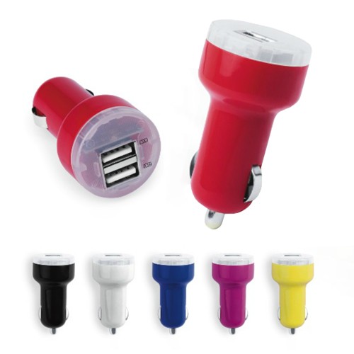 [4950] Cargador Coche USB Denom