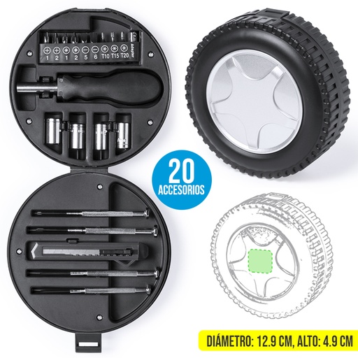 [5676] Set Herramientas Wheels
