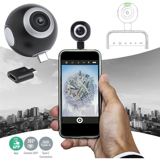 [5771] Cámara 360° Ribben