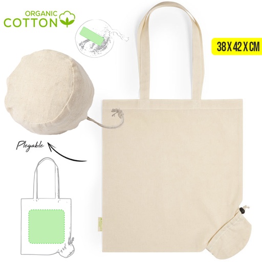[6391] Bolsa Plegable Nepax 42 cm x 38 cm  