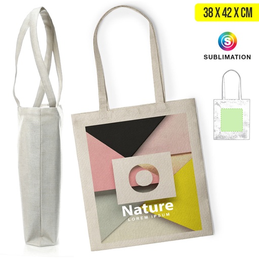 [6431] Bolsa Sublimación Prosum 42 cm x 38 cm  