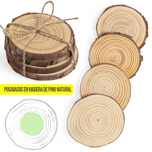 [6487] Set Posavasos Yantic