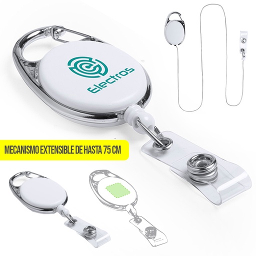 [6490] Portacreditaciones Napper