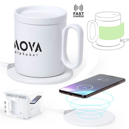 [6533] Calentador Tazas Cargador Kalan
